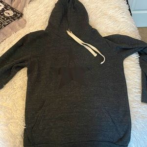 FROM HAMILTON STORE IN NYC Hamilton Hoodie Size M Gray with Black Logo